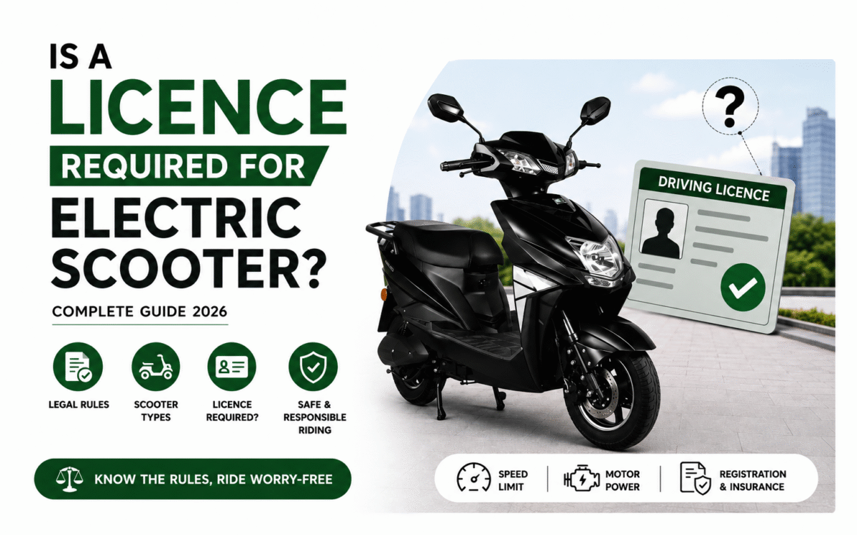 IS A LCENCE REQUIRED FOR ELECTRIC SCOOTER?